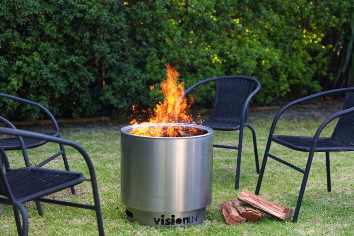 Visionline Stainless Firepit Mk2 Scaled